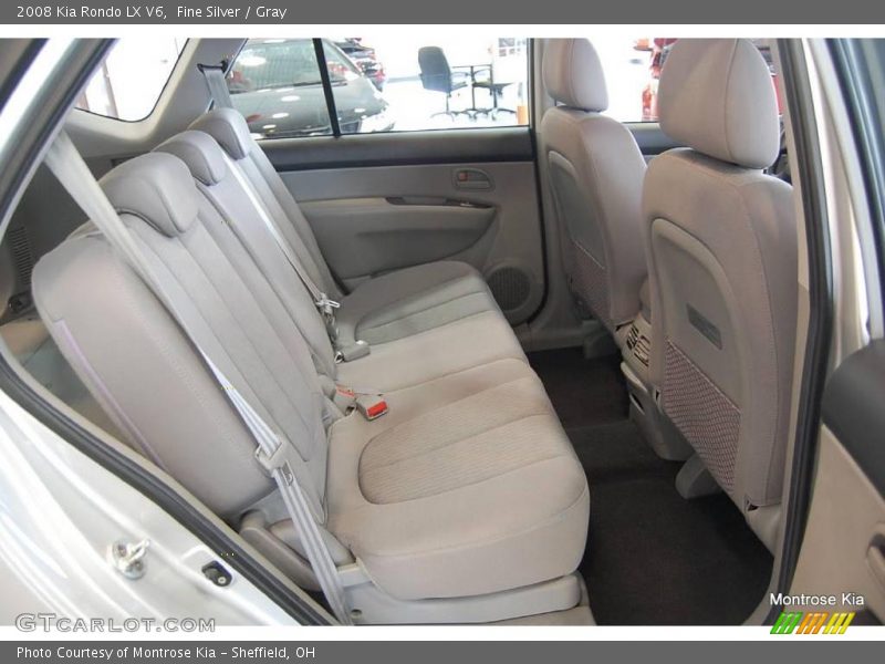 Fine Silver / Gray 2008 Kia Rondo LX V6