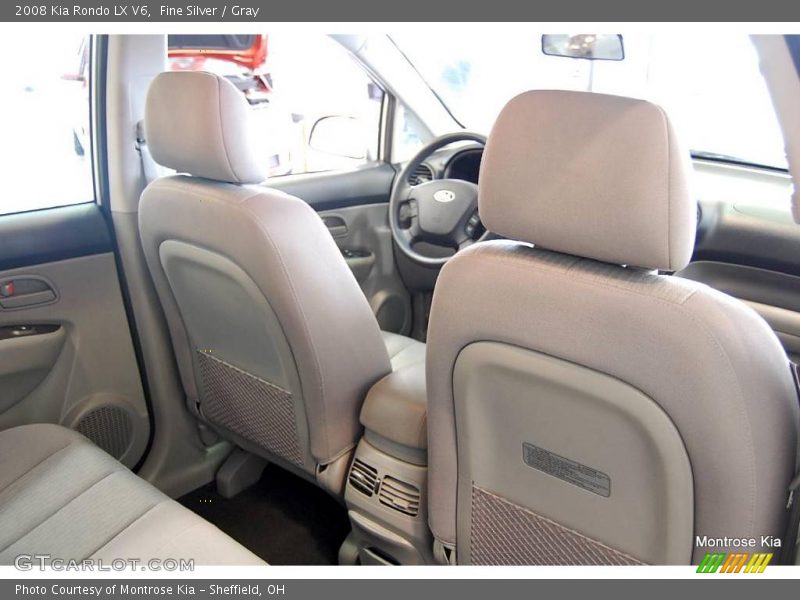 Fine Silver / Gray 2008 Kia Rondo LX V6