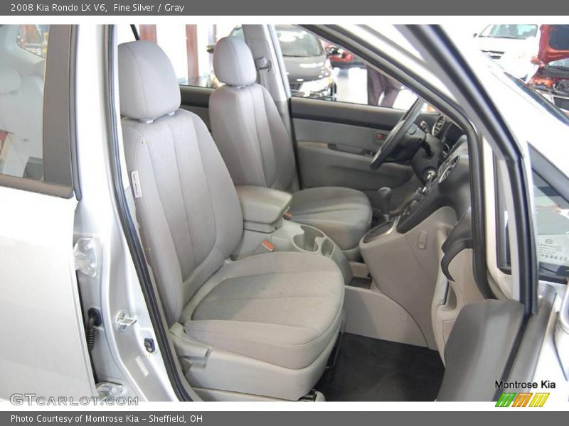 Fine Silver / Gray 2008 Kia Rondo LX V6