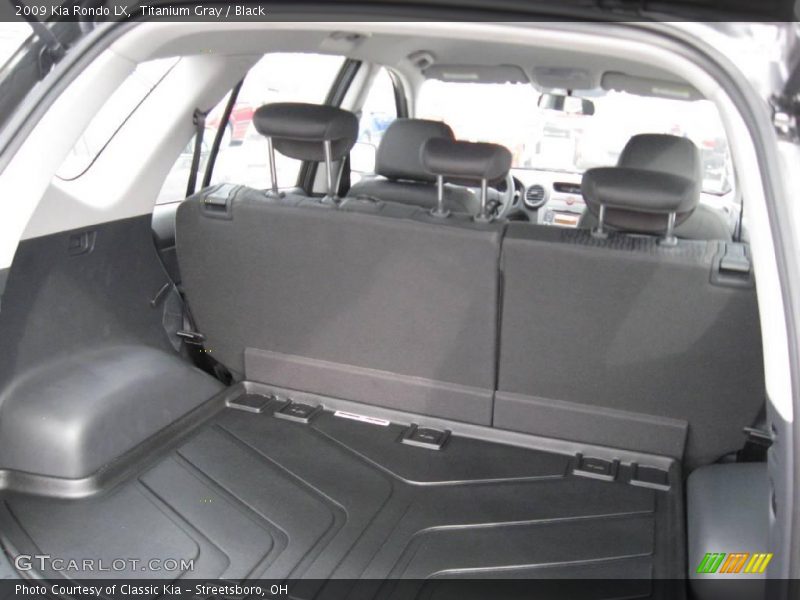 Titanium Gray / Black 2009 Kia Rondo LX
