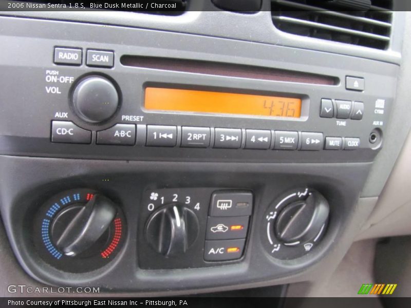 Blue Dusk Metallic / Charcoal 2006 Nissan Sentra 1.8 S