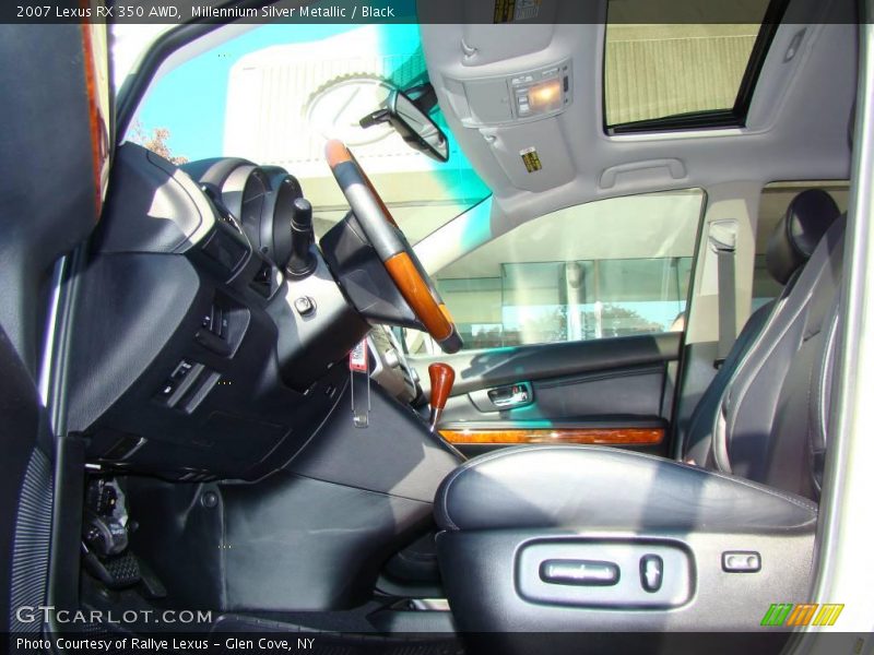 Millennium Silver Metallic / Black 2007 Lexus RX 350 AWD