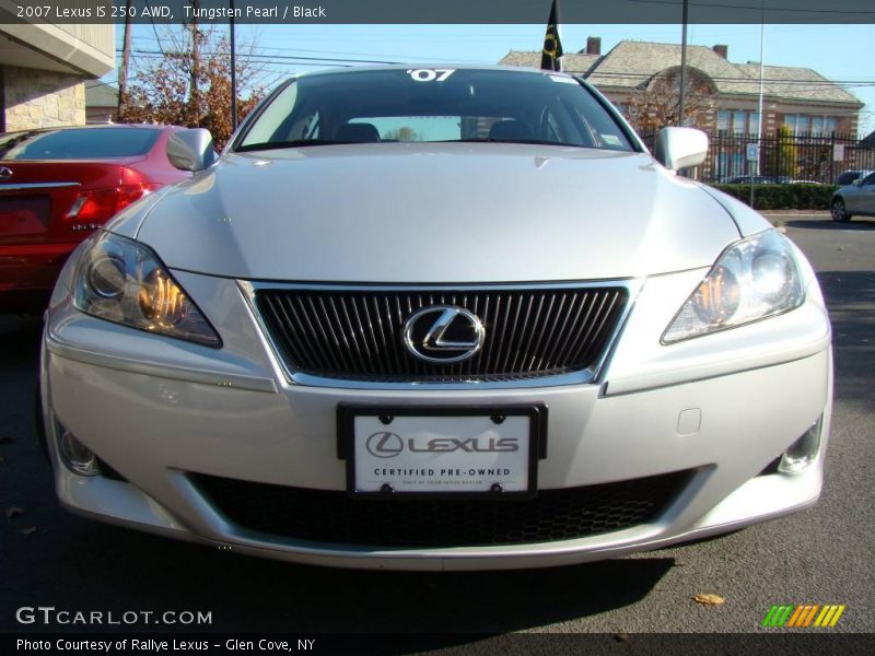 Tungsten Pearl / Black 2007 Lexus IS 250 AWD