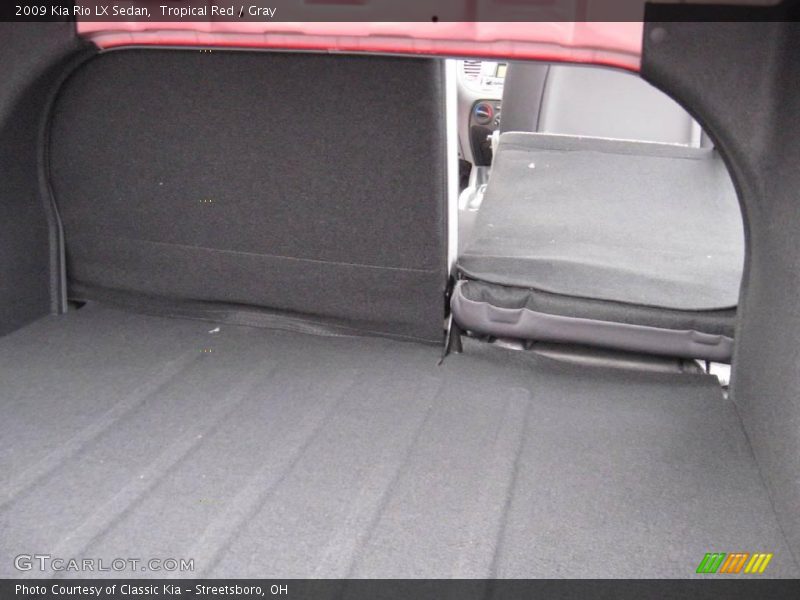 Tropical Red / Gray 2009 Kia Rio LX Sedan