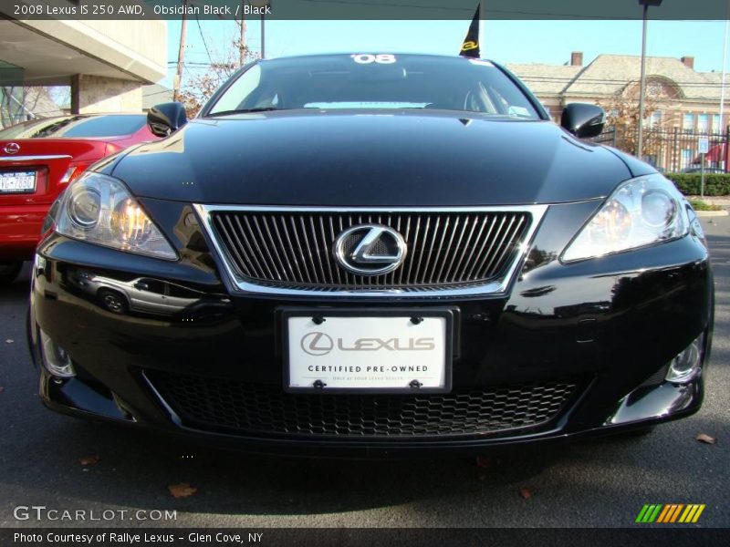 Obsidian Black / Black 2008 Lexus IS 250 AWD