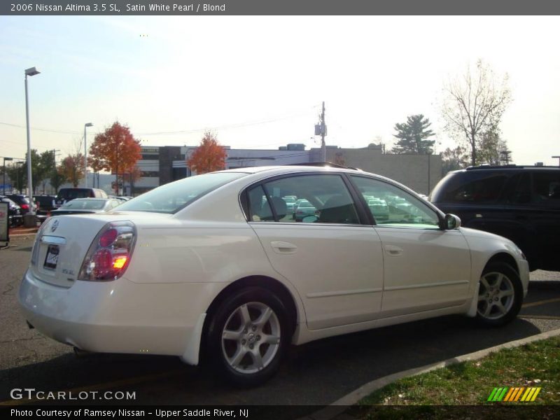 Satin White Pearl / Blond 2006 Nissan Altima 3.5 SL