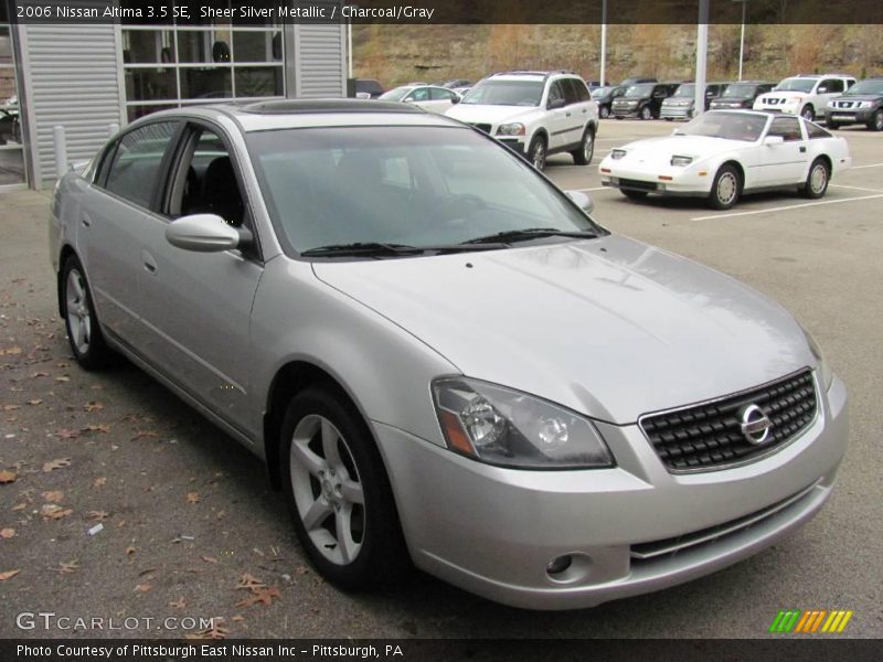 Sheer Silver Metallic / Charcoal/Gray 2006 Nissan Altima 3.5 SE