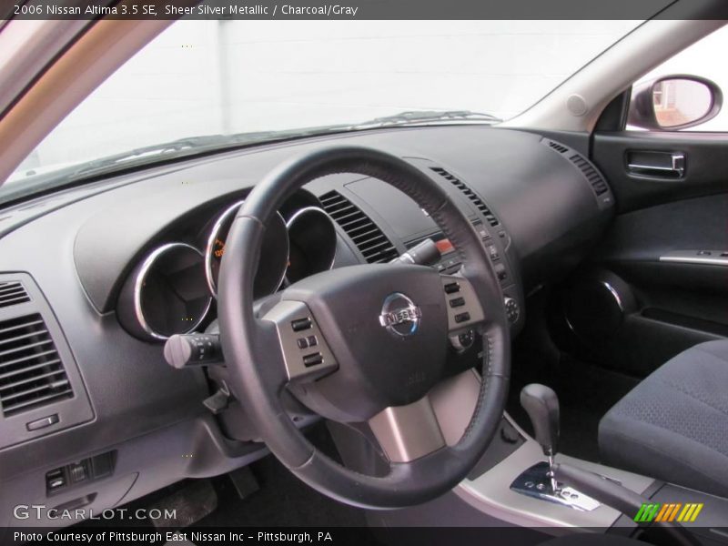 Sheer Silver Metallic / Charcoal/Gray 2006 Nissan Altima 3.5 SE