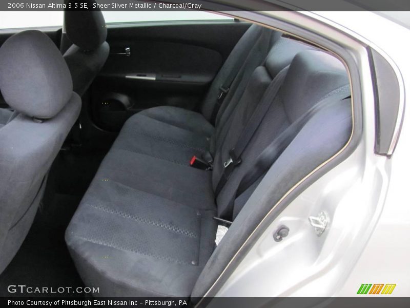 Sheer Silver Metallic / Charcoal/Gray 2006 Nissan Altima 3.5 SE