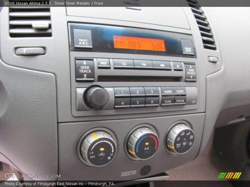 Sheer Silver Metallic / Frost 2006 Nissan Altima 2.5 S
