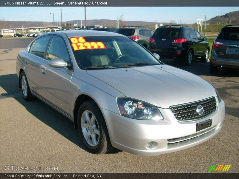 Sheer Silver Metallic / Charcoal 2006 Nissan Altima 2.5 SL