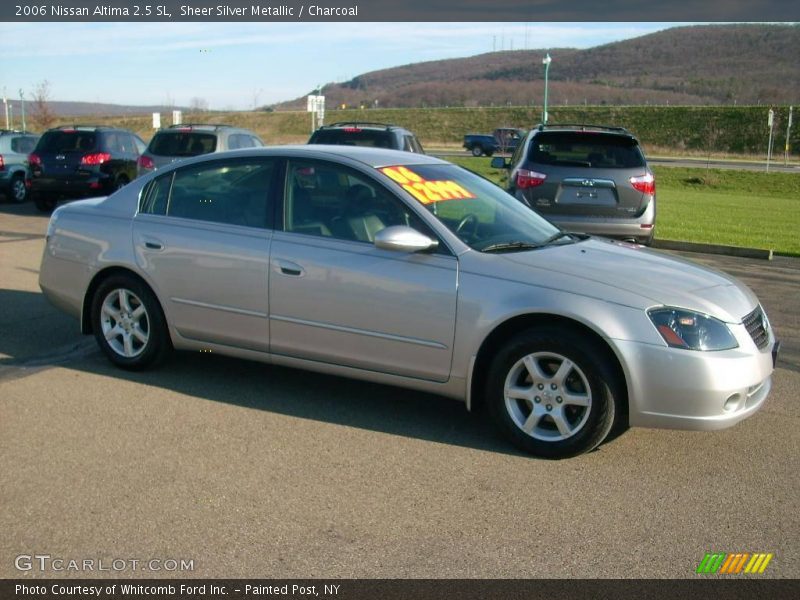 Sheer Silver Metallic / Charcoal 2006 Nissan Altima 2.5 SL
