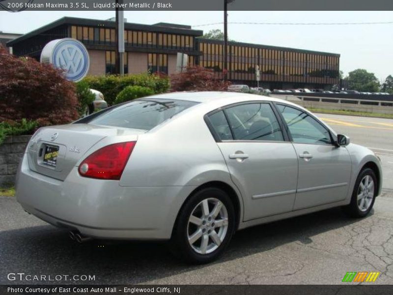 Liquid Silver Metallic / Black 2006 Nissan Maxima 3.5 SL