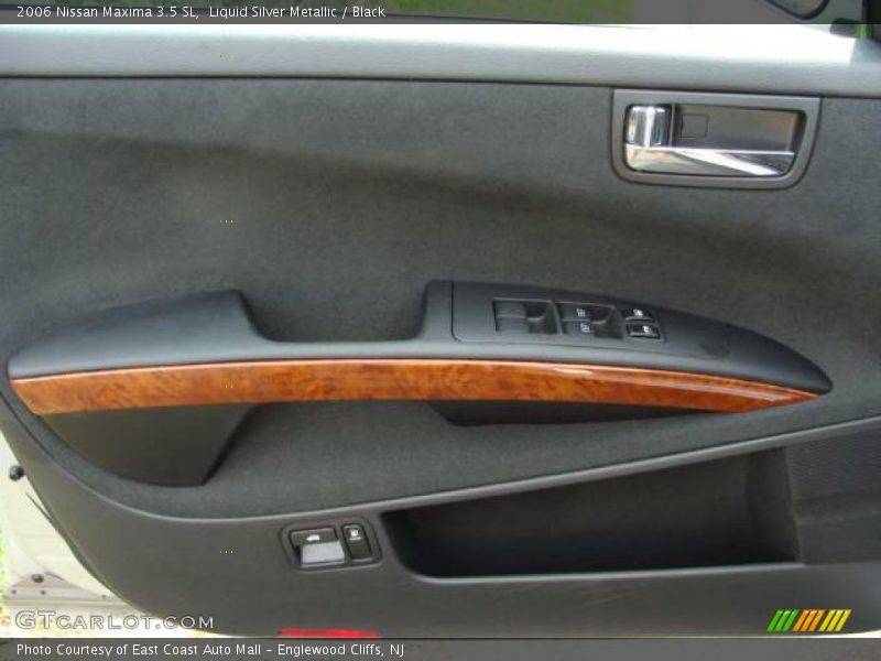 Liquid Silver Metallic / Black 2006 Nissan Maxima 3.5 SL