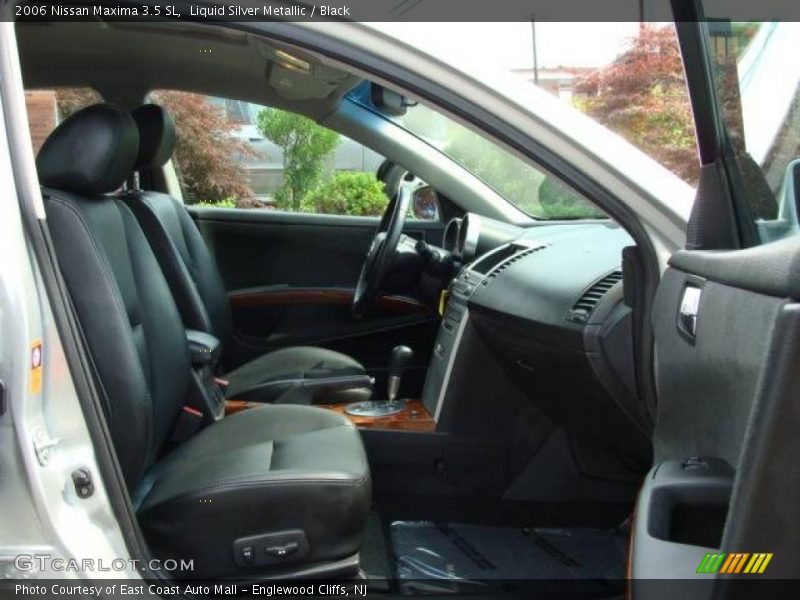 Liquid Silver Metallic / Black 2006 Nissan Maxima 3.5 SL