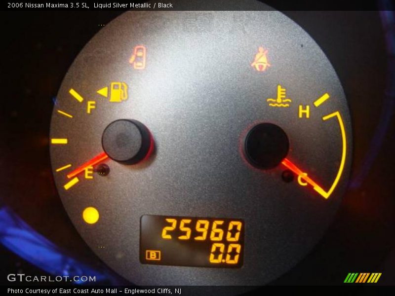 Liquid Silver Metallic / Black 2006 Nissan Maxima 3.5 SL