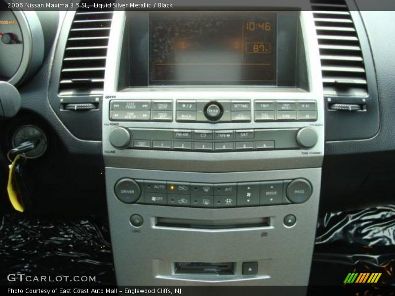 Liquid Silver Metallic / Black 2006 Nissan Maxima 3.5 SL