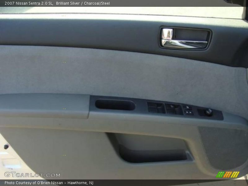 Brilliant Silver / Charcoal/Steel 2007 Nissan Sentra 2.0 SL
