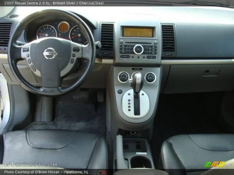 Brilliant Silver / Charcoal/Steel 2007 Nissan Sentra 2.0 SL