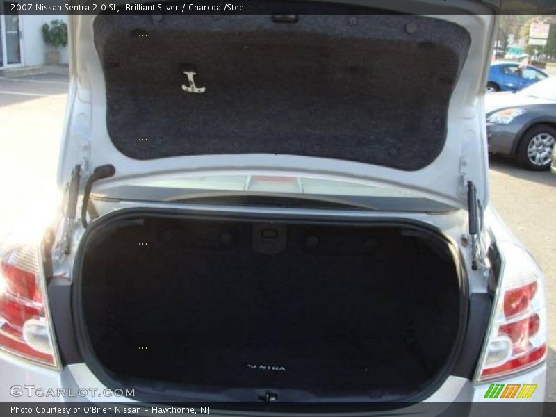 Brilliant Silver / Charcoal/Steel 2007 Nissan Sentra 2.0 SL
