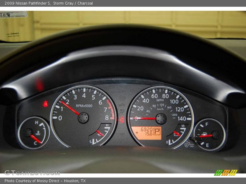 Storm Gray / Charcoal 2009 Nissan Pathfinder S