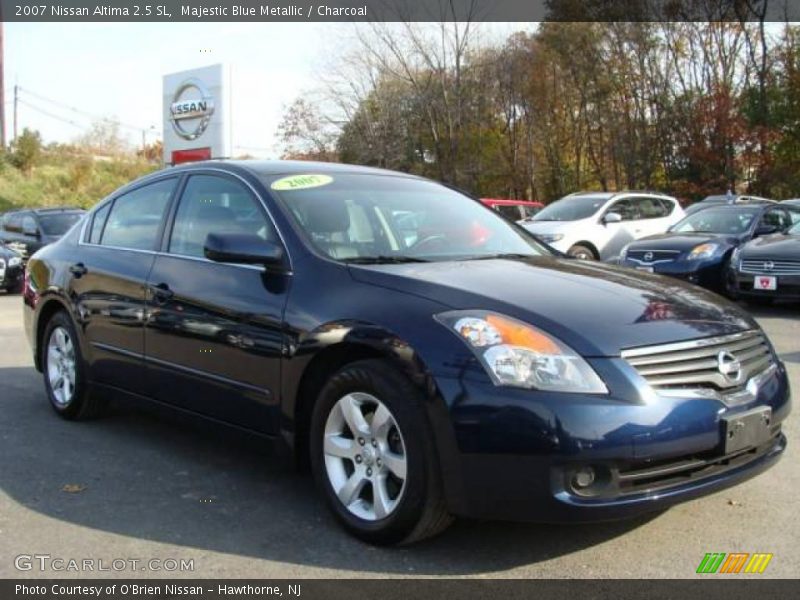Majestic Blue Metallic / Charcoal 2007 Nissan Altima 2.5 SL