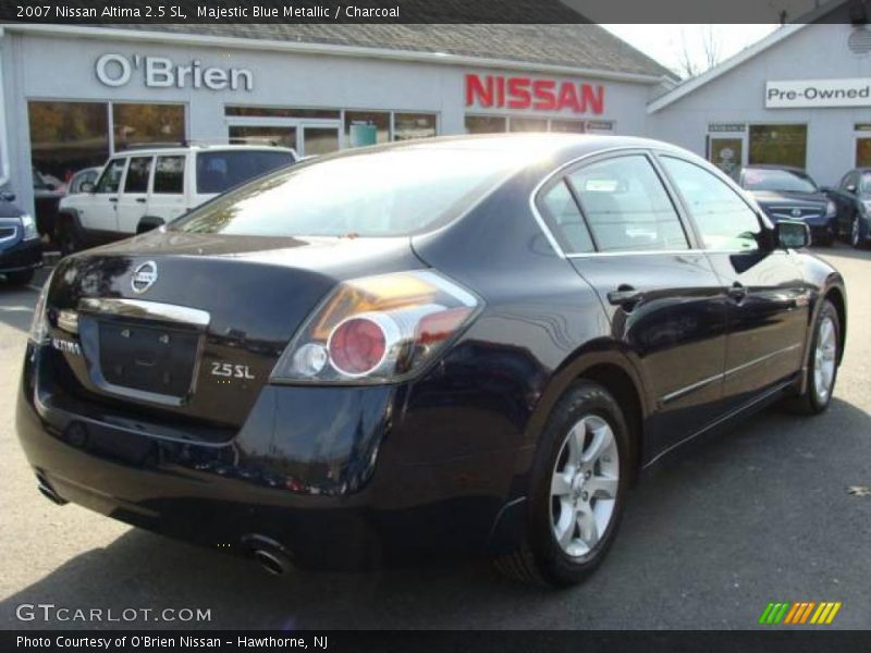 Majestic Blue Metallic / Charcoal 2007 Nissan Altima 2.5 SL