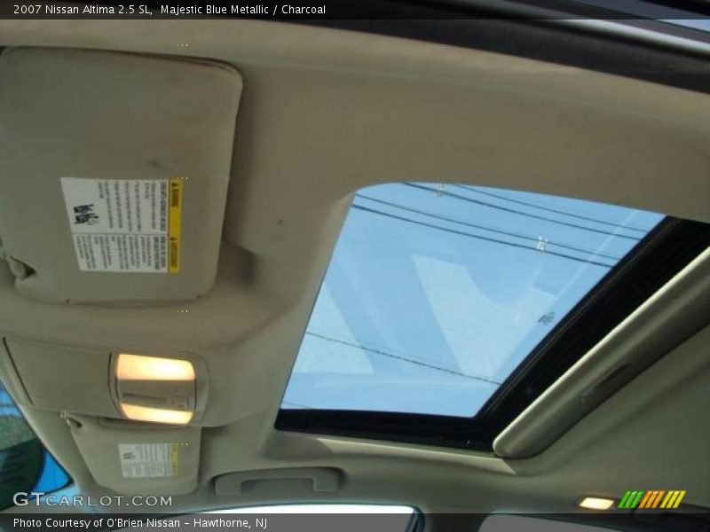 Majestic Blue Metallic / Charcoal 2007 Nissan Altima 2.5 SL
