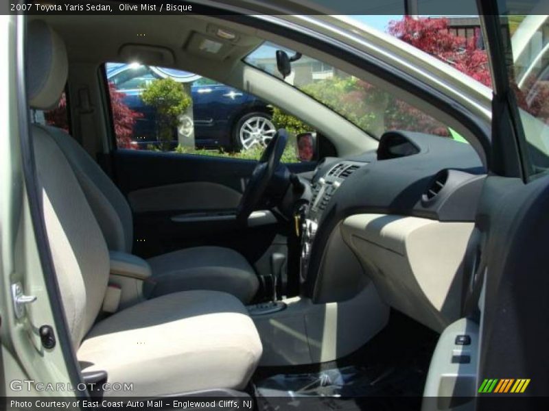 Olive Mist / Bisque 2007 Toyota Yaris Sedan