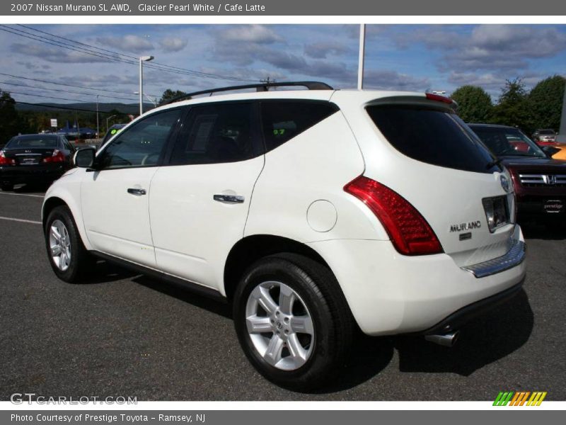 Glacier Pearl White / Cafe Latte 2007 Nissan Murano SL AWD
