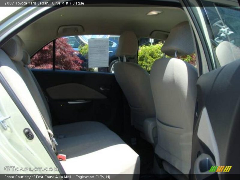 Olive Mist / Bisque 2007 Toyota Yaris Sedan
