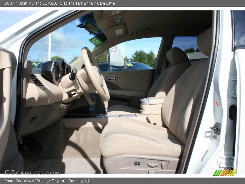 Glacier Pearl White / Cafe Latte 2007 Nissan Murano SL AWD