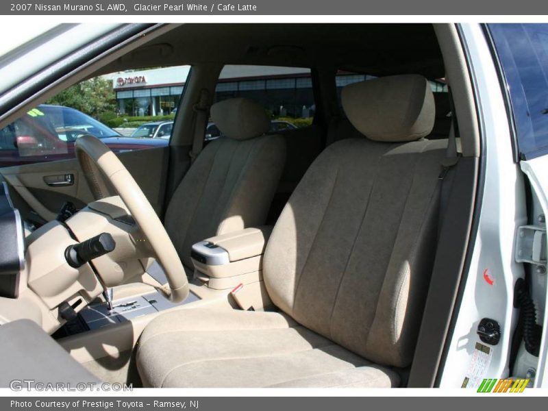 Glacier Pearl White / Cafe Latte 2007 Nissan Murano SL AWD