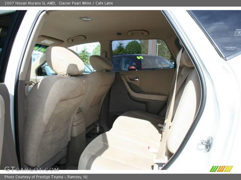 Glacier Pearl White / Cafe Latte 2007 Nissan Murano SL AWD