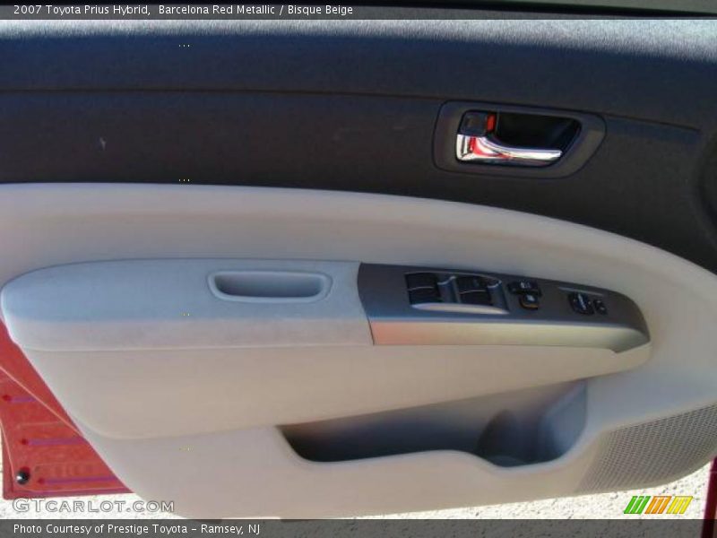 Barcelona Red Metallic / Bisque Beige 2007 Toyota Prius Hybrid