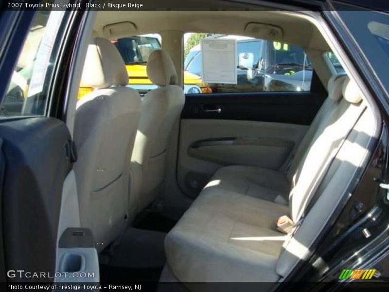 Black / Bisque Beige 2007 Toyota Prius Hybrid