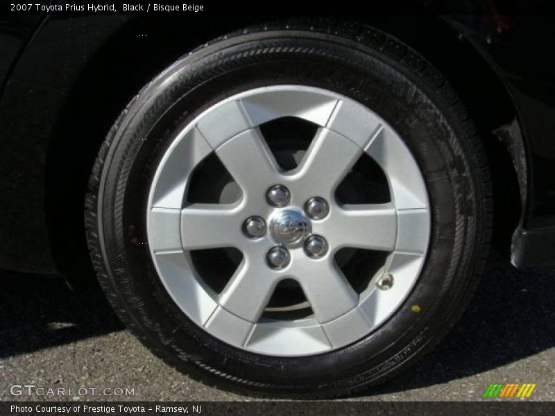 Black / Bisque Beige 2007 Toyota Prius Hybrid
