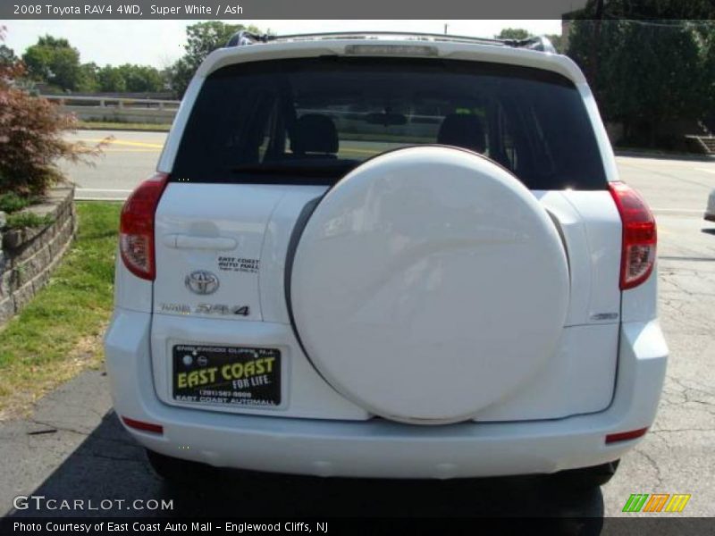 Super White / Ash 2008 Toyota RAV4 4WD