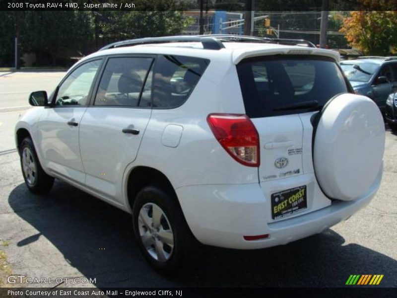 Super White / Ash 2008 Toyota RAV4 4WD