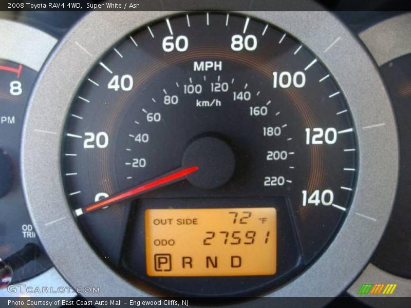 Super White / Ash 2008 Toyota RAV4 4WD