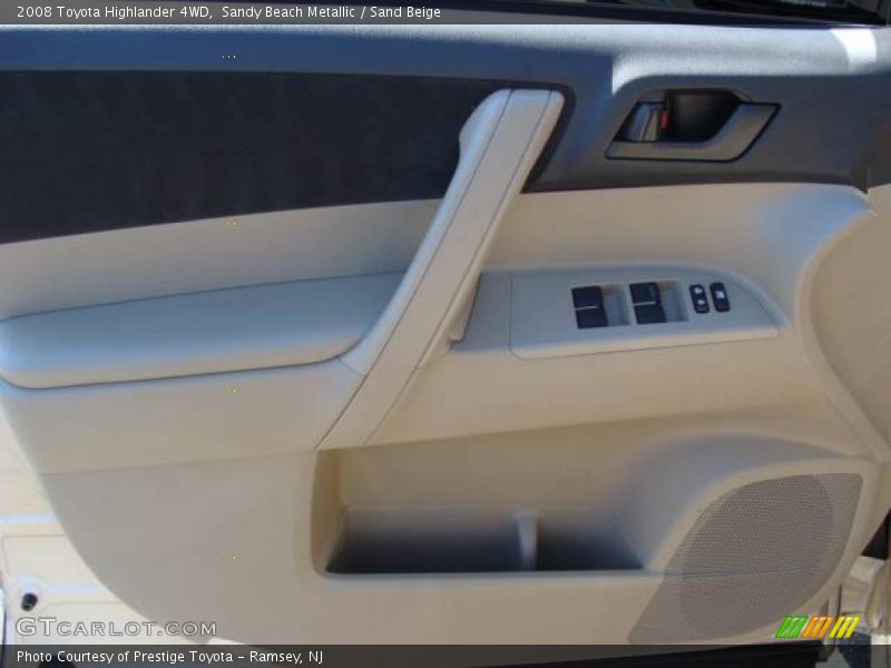 Sandy Beach Metallic / Sand Beige 2008 Toyota Highlander 4WD