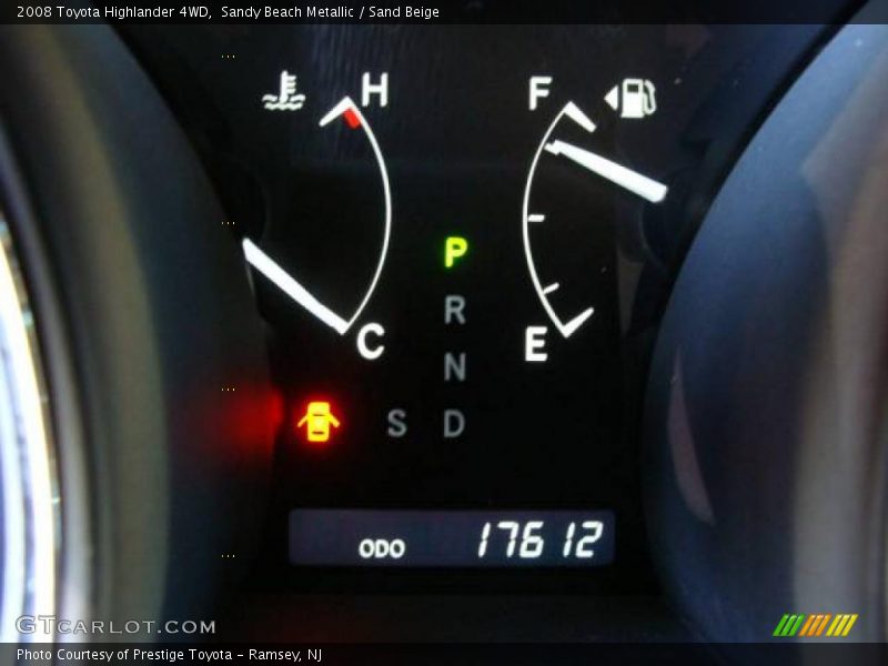 Sandy Beach Metallic / Sand Beige 2008 Toyota Highlander 4WD
