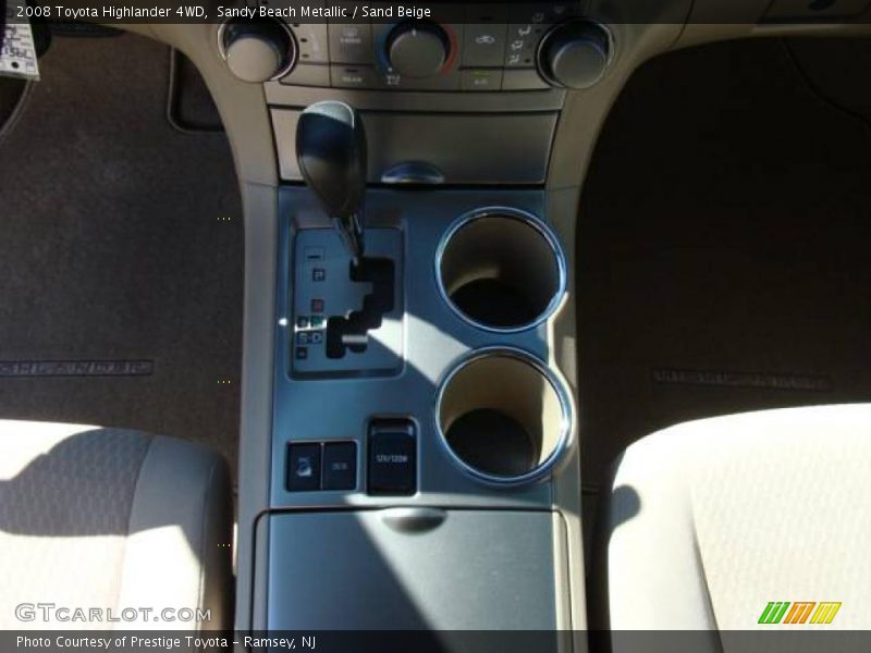 Sandy Beach Metallic / Sand Beige 2008 Toyota Highlander 4WD