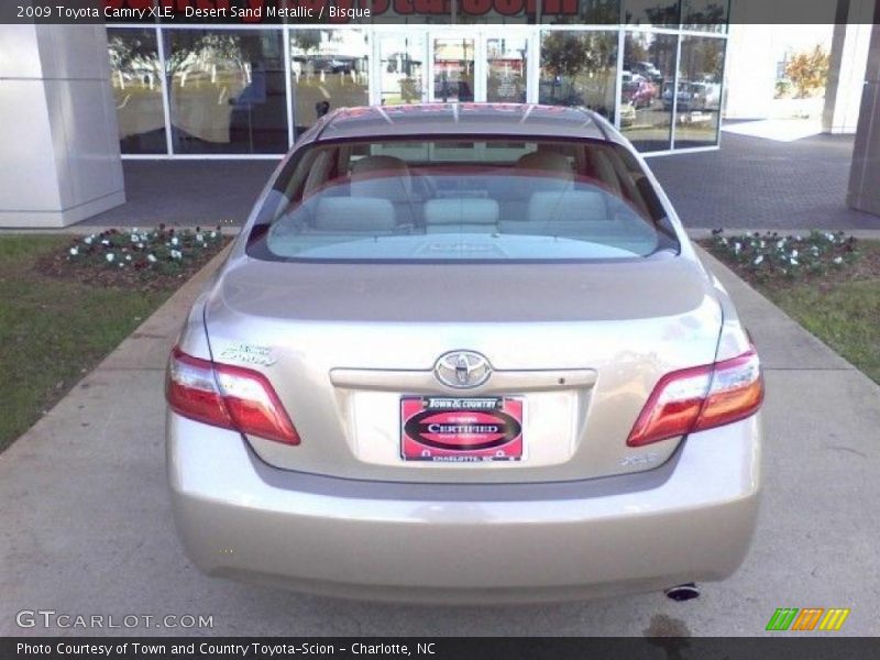 Desert Sand Metallic / Bisque 2009 Toyota Camry XLE