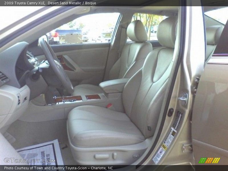 Desert Sand Metallic / Bisque 2009 Toyota Camry XLE