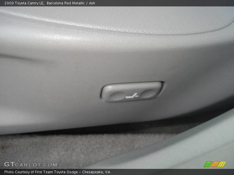 Barcelona Red Metallic / Ash 2009 Toyota Camry LE