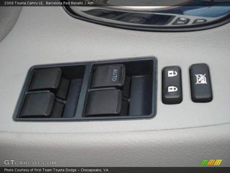 Barcelona Red Metallic / Ash 2009 Toyota Camry LE