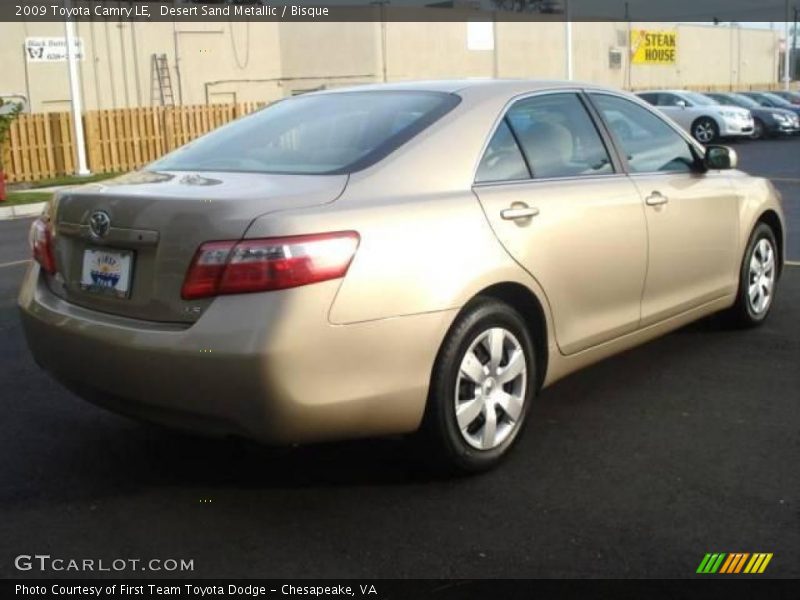 Desert Sand Metallic / Bisque 2009 Toyota Camry LE