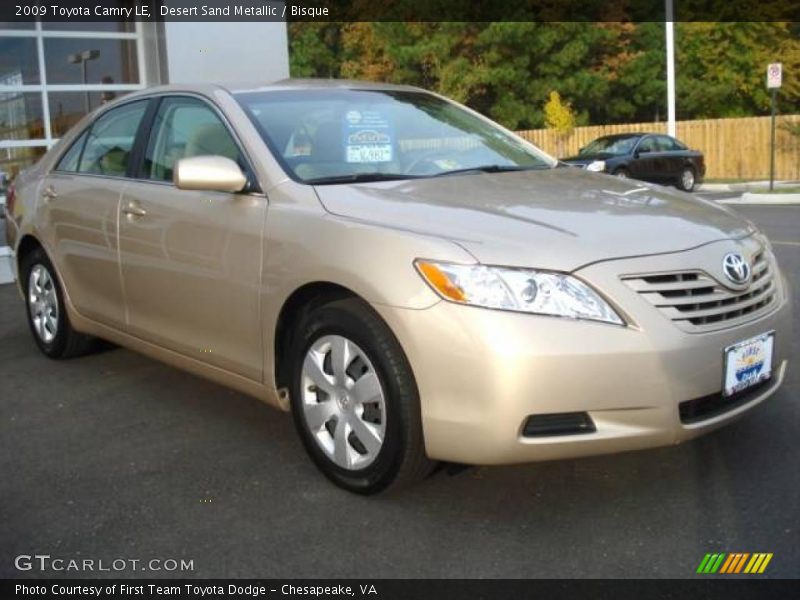 Desert Sand Metallic / Bisque 2009 Toyota Camry LE