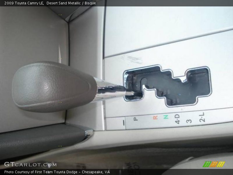 Desert Sand Metallic / Bisque 2009 Toyota Camry LE